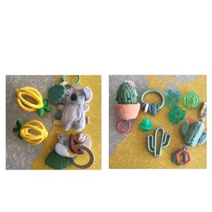 Itzy Ritzy Skip Hop teether toy lot